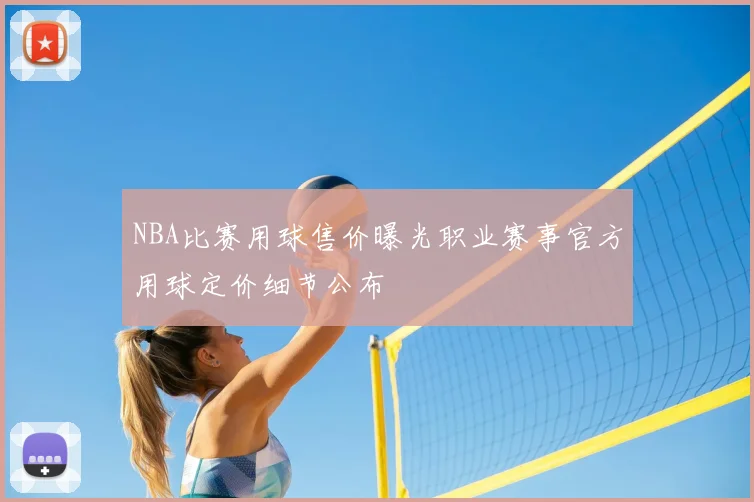NBA比赛用球售价曝光职业赛事官方用球定价细节公布