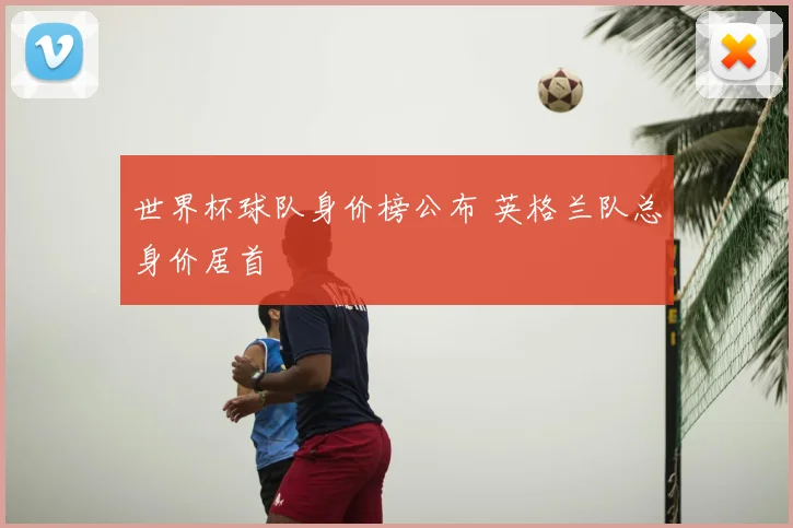 世界杯球队身价榜公布 英格兰队总身价居首